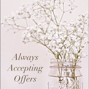 ✨✨OFFERS ARE ALWAYS WELCOME✨✨